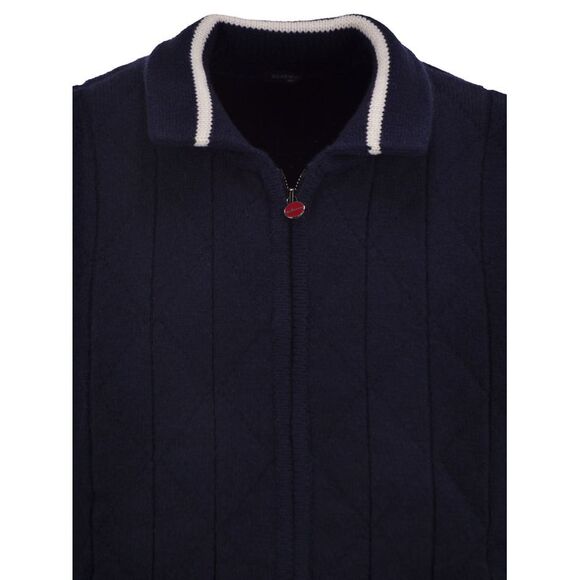 Kiton Men Cashmere Bomber Jacket - Picture 4 of 4